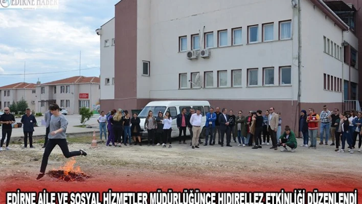 EDİRNE AİLE VE SOSYAL HİZMETLER MÜDÜRLÜĞÜNCE HIDIRELLEZ ETKİNLİĞİ DÜZENLENDİ
