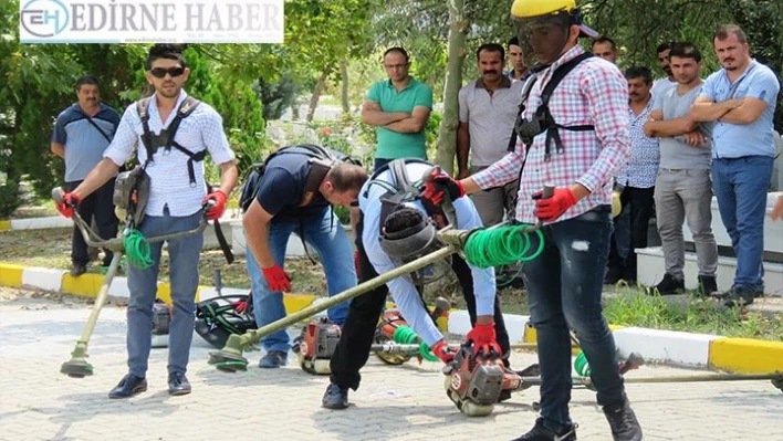 Bahçıvan olabilmek için yarıştılar