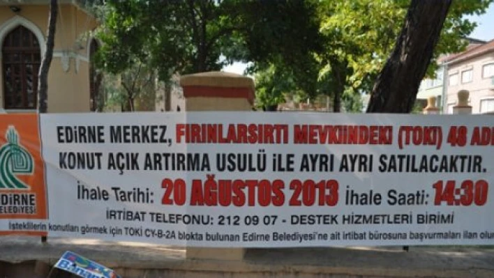  TOKİ daireleri ikinci kez satışta