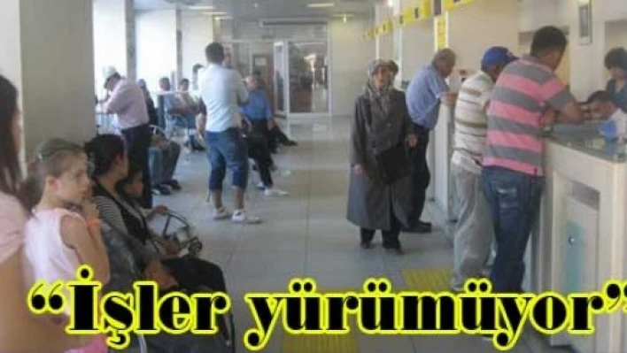  Postanede işler yürümüyor!