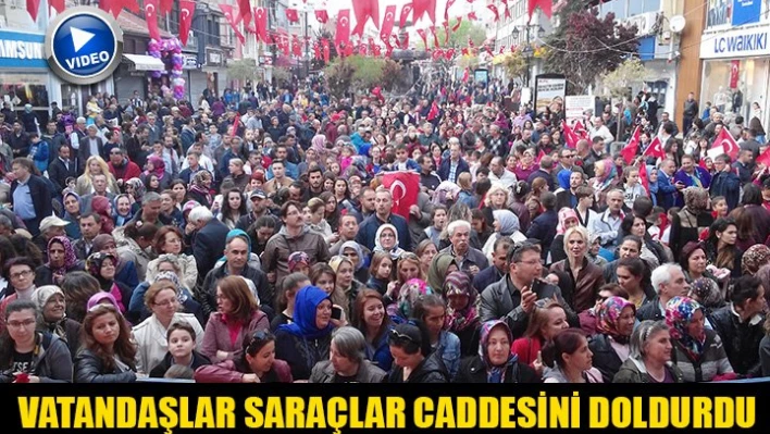 Saraçlar doldu, taştı