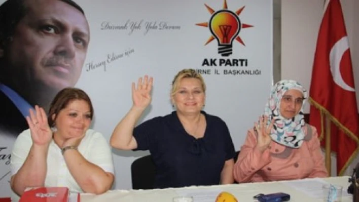  AK Partili kadınlardan Mısır açıklamadı