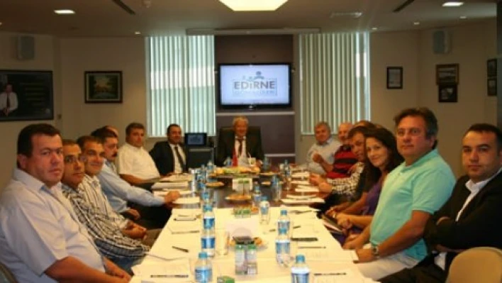  Edirne Gönüllüleri toplantılara devam ediyor
