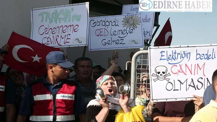 Bilgilendirme toplantısında gerginlik