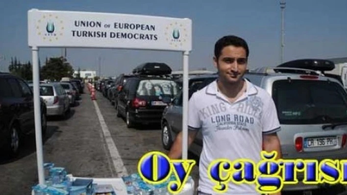  Gurbetçilere oy çağrısı