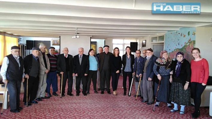Huzurevinde bilgilendirdiler