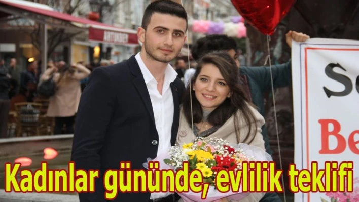 Saraçlarda Evlilik teklifi