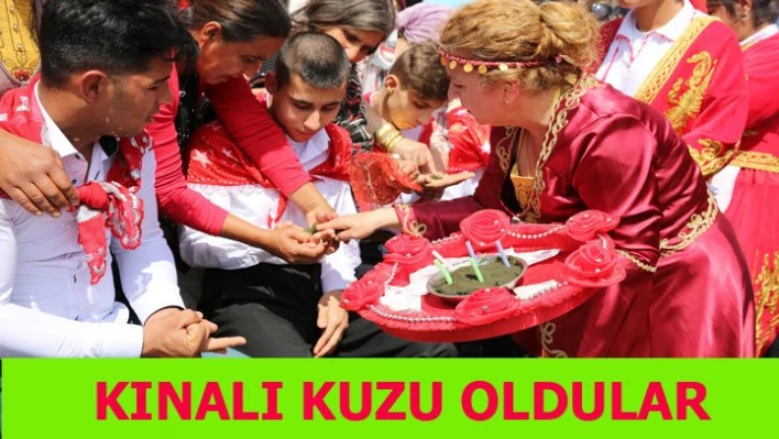 Kına yaktılar