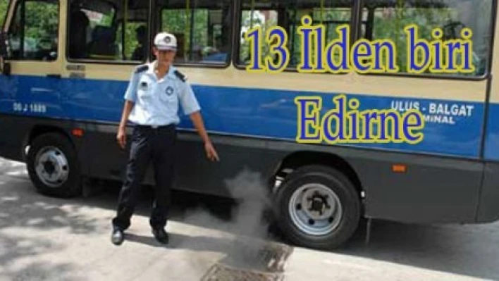  Edirneli sürücüler bu cezadan yırttı