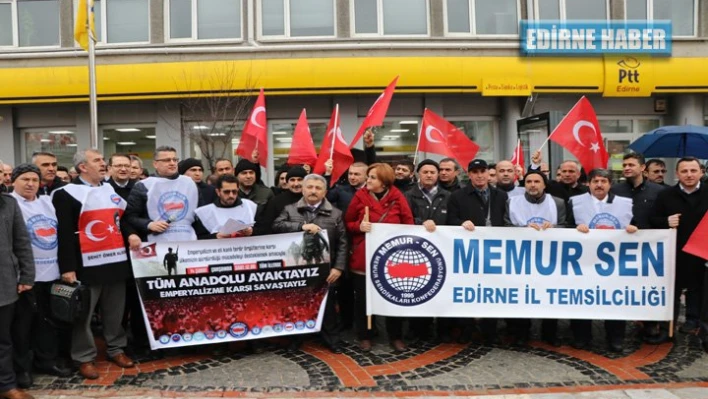 Zeytin Dalı Harekatı'na destek