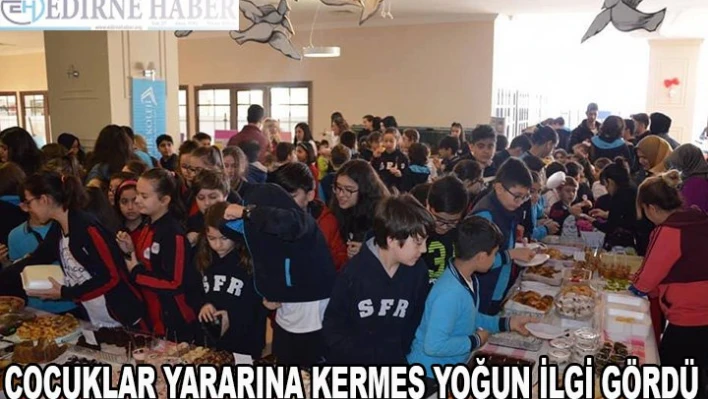 Çocuklar yararına kermes