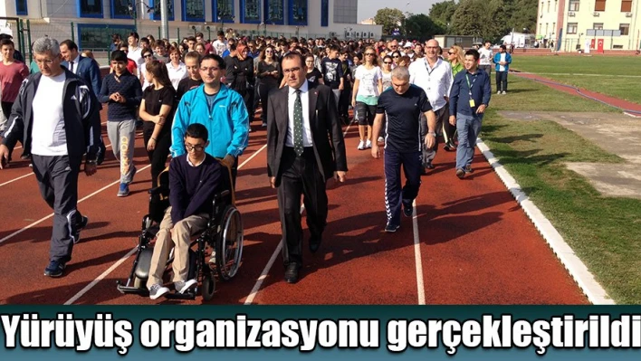 Sağlık için yürüdüler