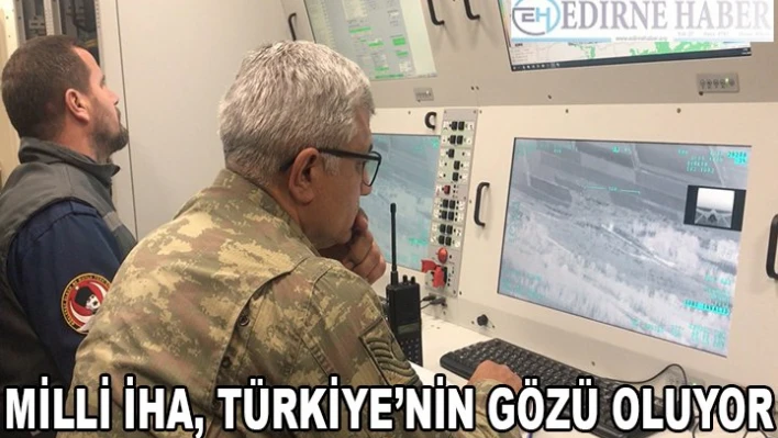 Milli İHA, Yunanistan'ın geri itmelerine karşı Türkiye'nin gözü oluyor