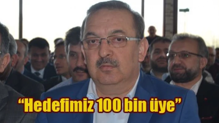 Hedef 100 bin üye