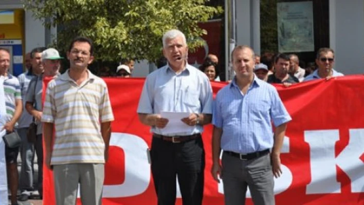  Edirne'de savaş karşıtı açıklama