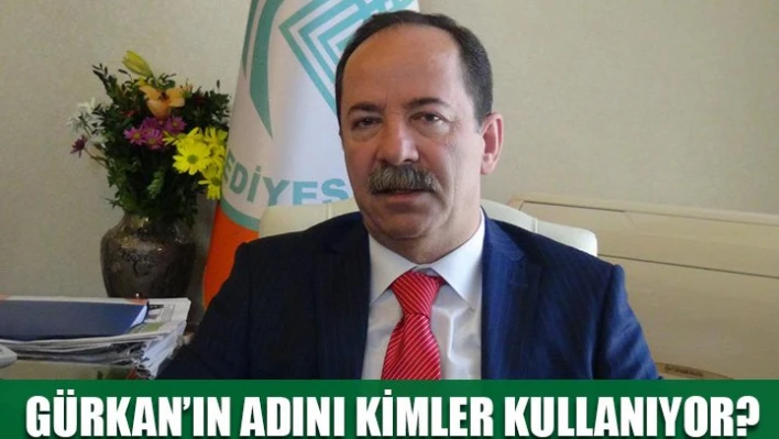 Başkanın adı mı kullanılıyor