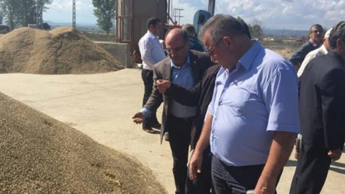 Üreticinin sorunlarını görüştü