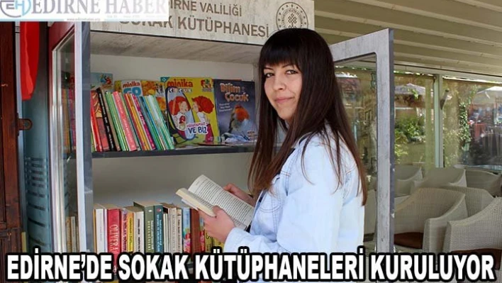  'Sokak kütüphaneleri' kuruluyor