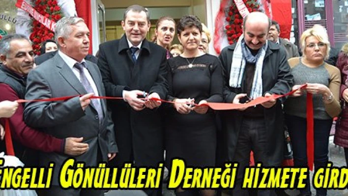 Engelli Gönüllüleri Derneği hizmete girdi