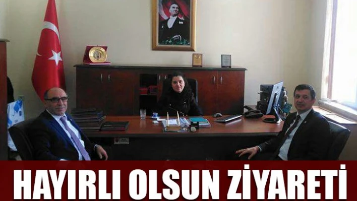 Enez Kaymakamı Ersöz'e ziyaret