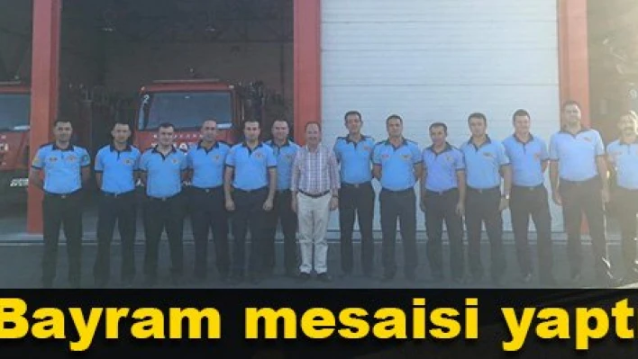 Muhtarları unutmadı