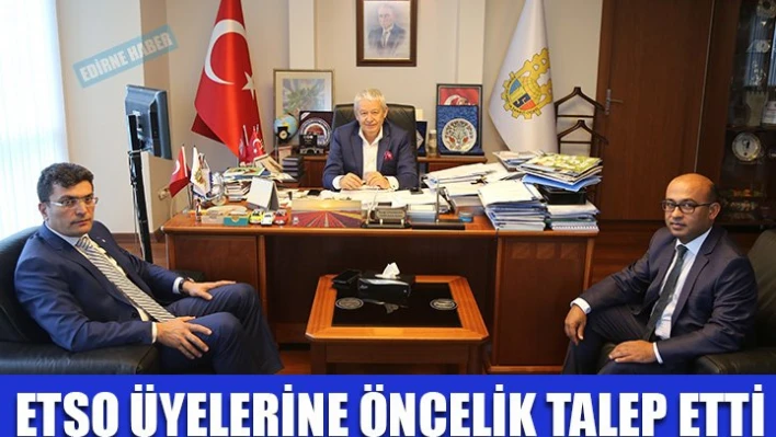 Üyelere öncelik istedi