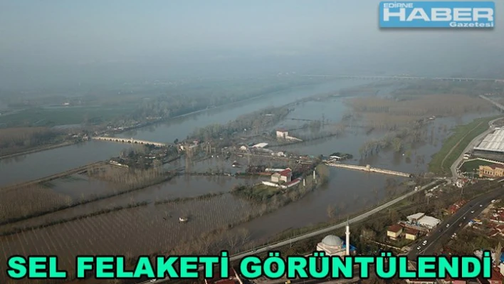 Uydu fotoğrafları ile sel felaketi