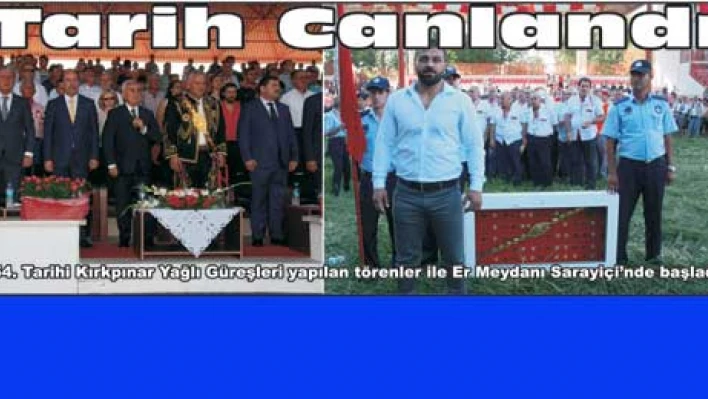 Muhteşem açılışı