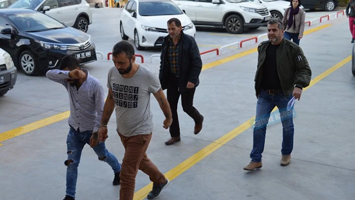 Şüpheliler yakalandı