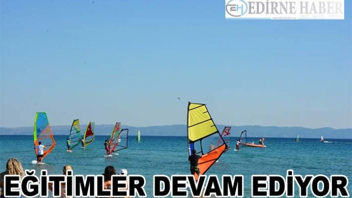 Keşan'da yelken kulübü çalışmaları