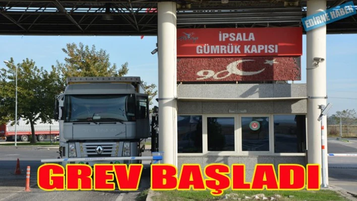Yunan gümrükçülerin grevi başladı