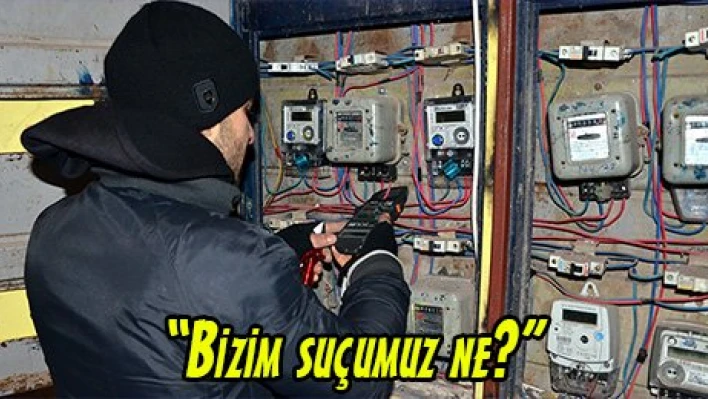 'Bizim suçumuz ne?'