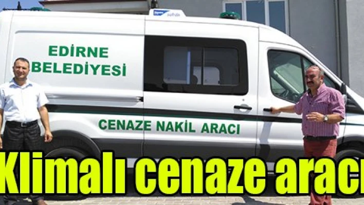 Klimalı cenaze aracı