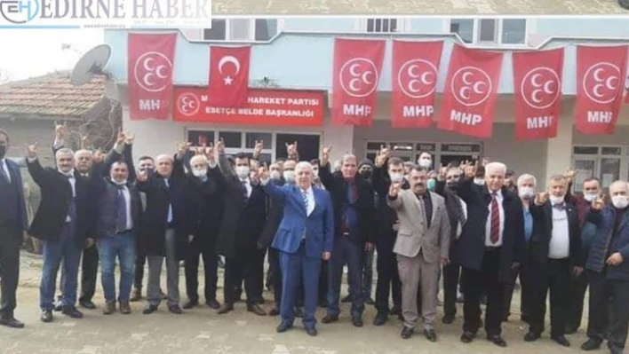 MHP Esetçe Belde Başkanlığı binası açılışı yapıldı