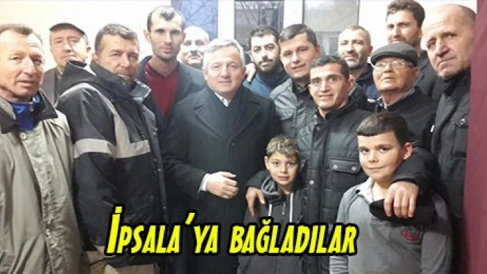 İpsala'ya bağladılar