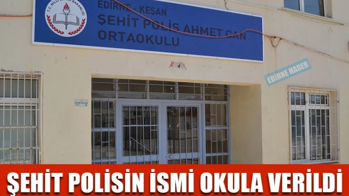 İsmi okulda yaşatılacak