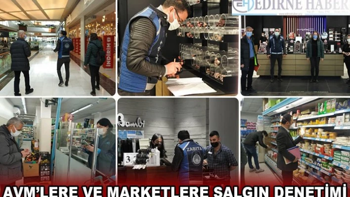 AVM'LERE SALGIN DENETİMİ