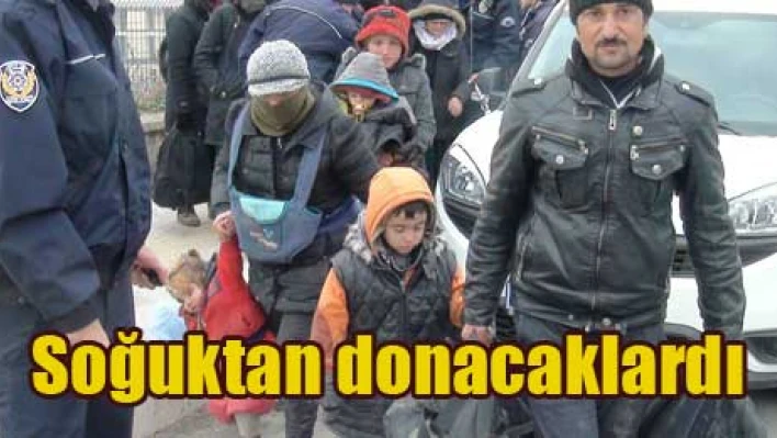Edirne'ye bırakıldılar