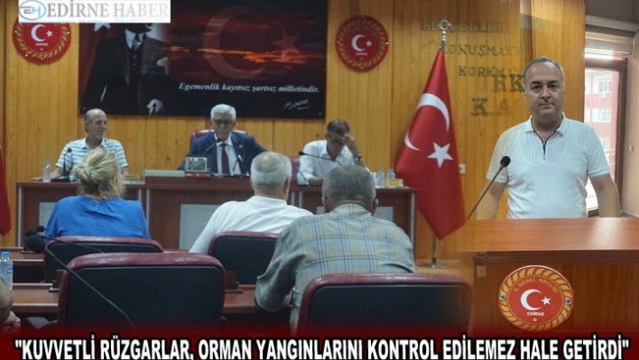 'Kuvvetli rüzgarlar, orman yangınlarını kontrol edilemez hale getirdi'