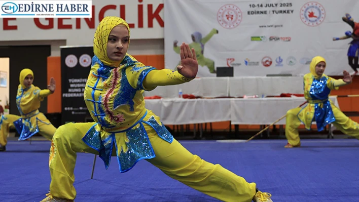 8. Açık Balkan Wushu Kung Fu Şampiyonası'nın açılış seremonisi yapıldı