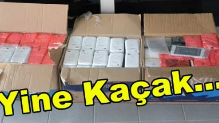  Kaçak cep telefonu yakalandı