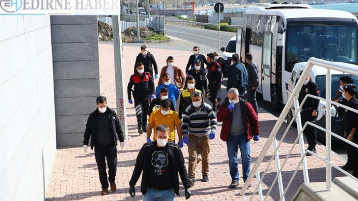16 zanlı yakalandı