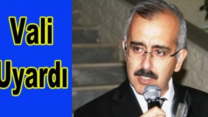  Uyarıda bulundu