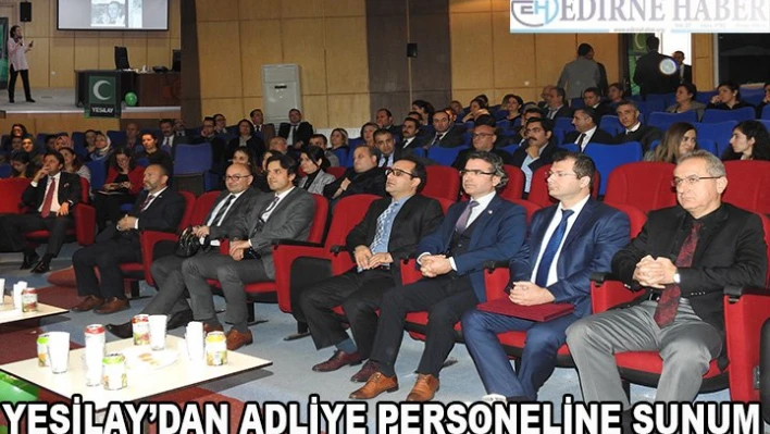 Yeşilay'dan, Adliye Personeline Sergi