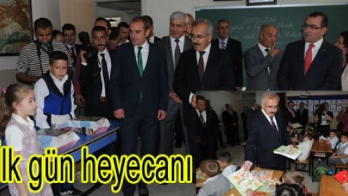  Öğrencilerin ilk gün heyecanı