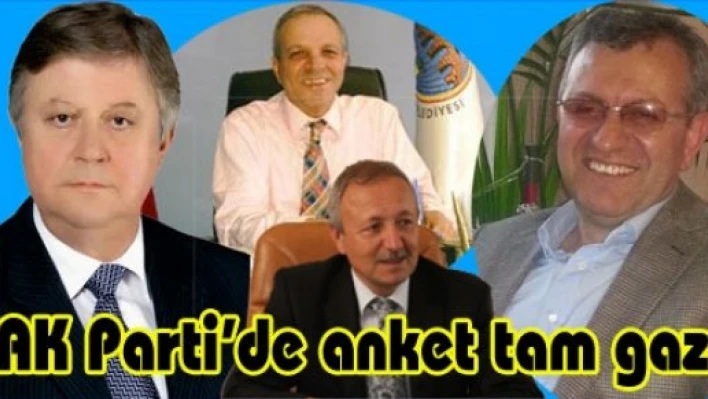  AK Partide anket tam gaz
