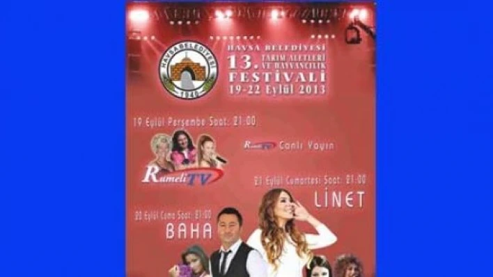 Festival başlıyor