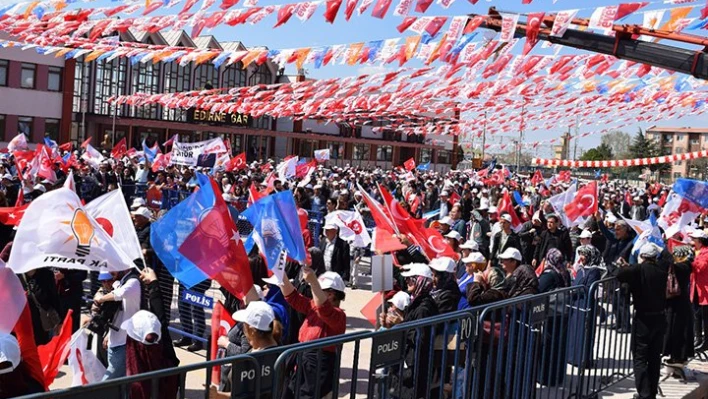Başbakan Yıldırım'ın miting notları