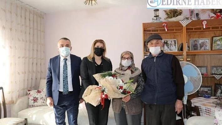 Kırklareli Valisi Bilgin şehit ve gazi ailelerini ziyaret etti