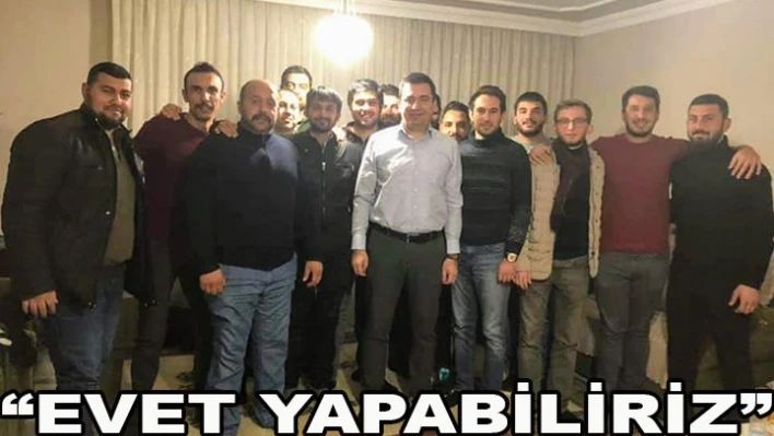 'Evet yapabiliriz'